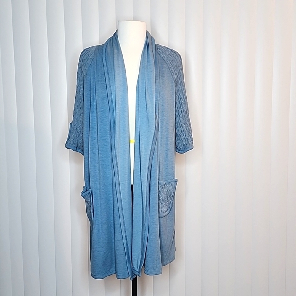 Saint John Yellow Label Short Sleeve Cardigan